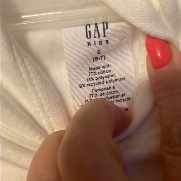 GAP Kids Classic White Hoodie - Picture 3 of 7